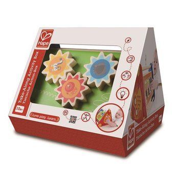 Деревянный бизибокс Hape 5 в 1 (E0434) dt_12129 фото