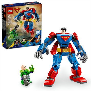 Конструктор LEGO DC Супермен-робот против Лекса Лютора 120 деталей (76302)