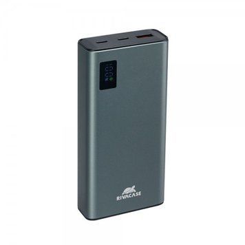 Портативний зарядний пристрій Rivacase, 20000 mA, RIVAPOWER VA1022 (Grey)