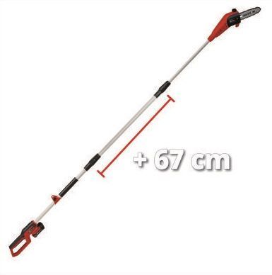 Einhell Высоторез GC-LC 18/20 Li T-Solo, 18В, 200мм, 195мм, 5.5 м/с, 70мл, 228-288 см, 3 кг 3410581 фото