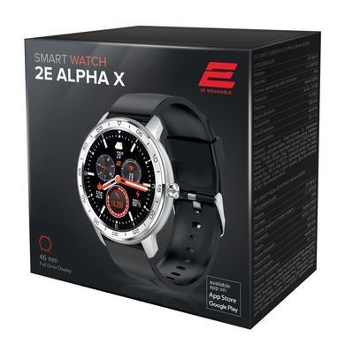2E Смарт-часы Alpha X 46 mm Silver 2E-CWW30SL фото