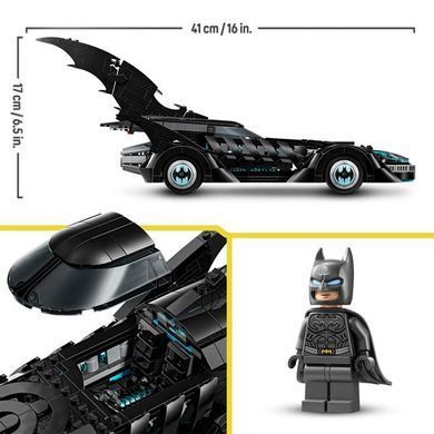 Конструктор LEGO Super Heroes Бэтмен навсегда Бэтмобиль 909 деталей (76304)