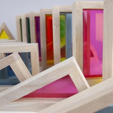 Кубики Guidecraft Block Play Велика веселка, 14 см, 30 шт. (G3016) dt_2243 фото
