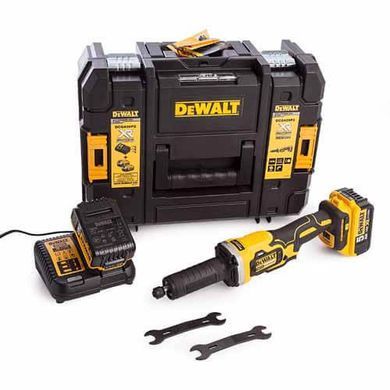 Прямошлифовальная машина аккумуляторная бесщеточная DeWALT DCG426P2 DCG426P2 фото