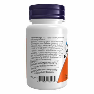 Glutathione 250mg - 60 vcaps Now Foods