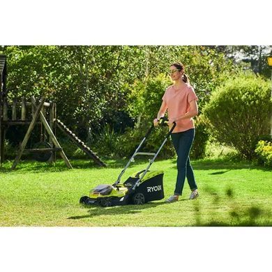Газонокосарка гібридна Ryobi ONE+ RY18LMH37A-250 5133004583 фото
