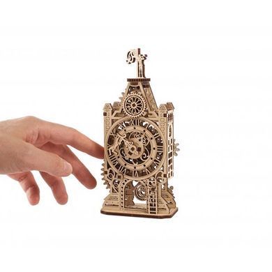 Деревянный механический 3D конструктор Ugears Старая часовая башня (70169) dt_93635 фото