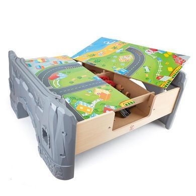 Іграшкова залізниця Hape зі столом 70 ел. (E3766) dt_85136 фото