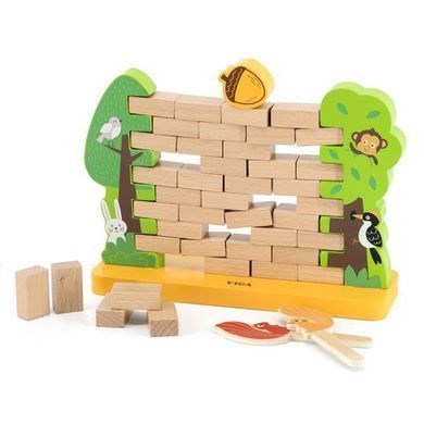 Настільна гра Viga Toys Стіна з цеглинок (44566) dt_13094 фото