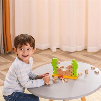 Настільна гра Viga Toys Стіна з цеглинок (44566) dt_13094 фото
