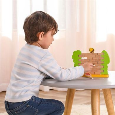 Настільна гра Viga Toys Стіна з цеглинок (44566) dt_13094 фото