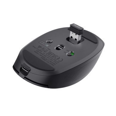 Trust Миша OZZA compact, BT/WL/USB-A, чорний (375800) 24819_TRUST фото