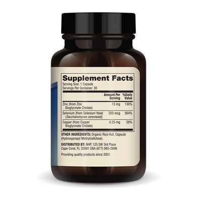 Zinc plus Selenium - 30 caps Dr. Mercola