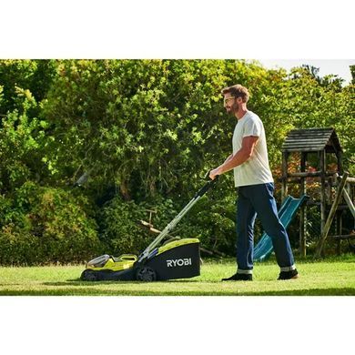 Газонокосарка гібридна Ryobi ONE+ RY18LMH37A-250 5133004583 фото