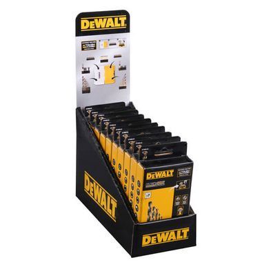 Кассета со сверлами по металлу, Black & Gold DeWALT DT70829
