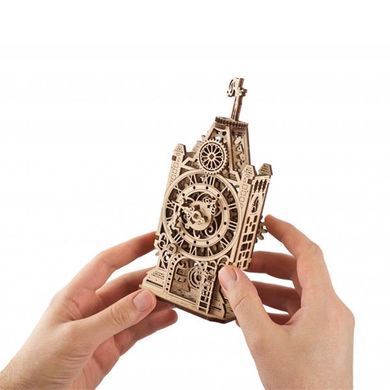 Деревянный механический 3D конструктор Ugears Старая часовая башня (70169) dt_93635 фото