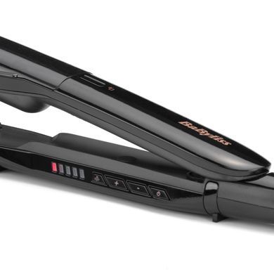 Випрямляч Babyliss Steam Smoth, темп.режимів-5, 150-230&deg;C, з парою, термо килимок, кераміка, чорний (392469) ST493E фото