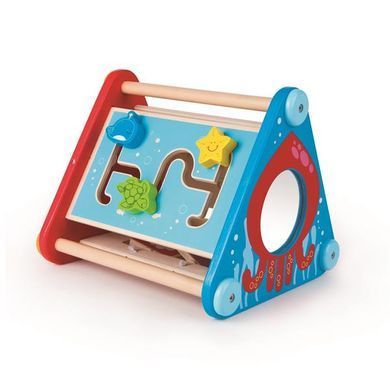 Деревянный бизибокс Hape 5 в 1 (E0434) dt_12129 фото