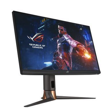 ASUS Монітор 27" ROG Swift PG27UQR 2xHDMI, 2xDP, 2xUSB, IPS, 3840x2160, 160Hz, 1ms, sRGB 135%, AdaptiveSync, Pivot, HDR600 (372188) 90LM03A0-B02370 фото