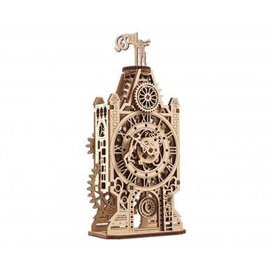 Деревянный механический 3D конструктор Ugears Старая часовая башня (70169) dt_93635 фото