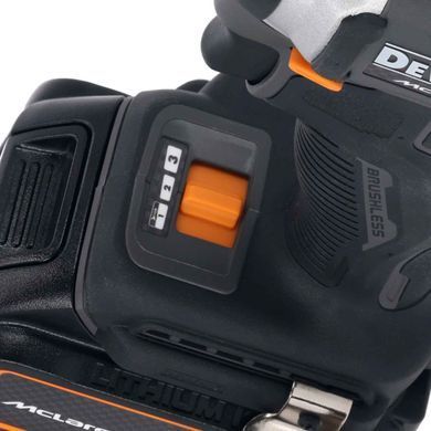 Набір з двох інструментів акумуляторних безщіткових McLaren F1 TEAM LIMITED EDITION DeWALT DCK200MP2T DCK200MP2T фото