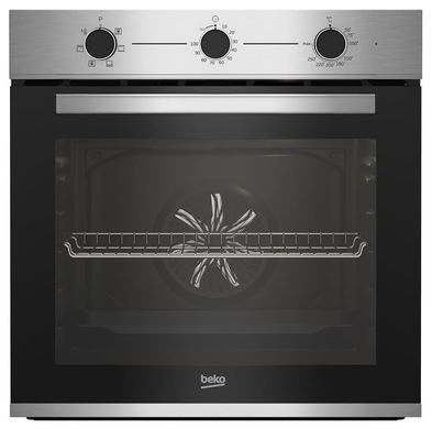 Beko Духова шафа електрична, 66л, A, конвекція, нерж (366890) BBIE12100XC фото