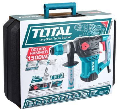 Перфоратор TOTAL TH1153216 SDS-Plus, 1500Вт, 5.5Дж, 850об/мин TH1153216 фото