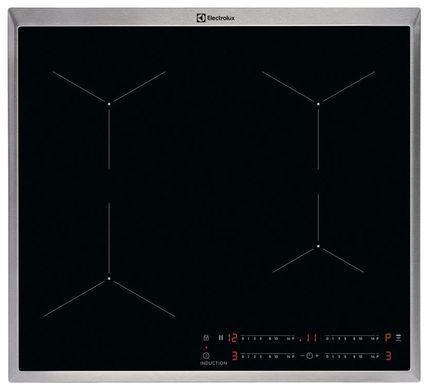Electrolux Варильна поверхня індукційна, 60см, Hob2Hood, чорний (367277) EIT60443X фото