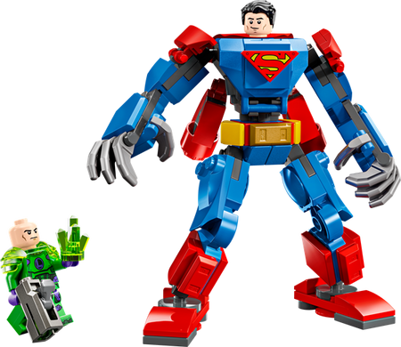 Конструктор LEGO DC Супермен-робот против Лекса Лютора 120 деталей (76302)