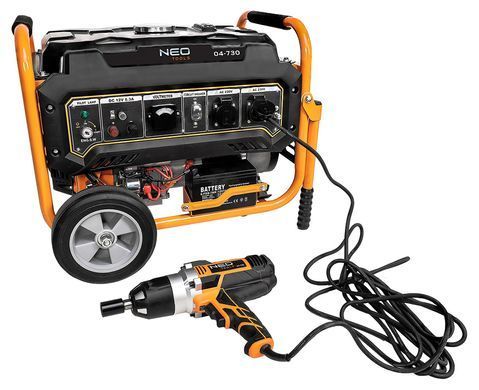 Генератор бензиновый Neo Tools 04-730 2.8 &ndash; 3 кВт 04-730 фото