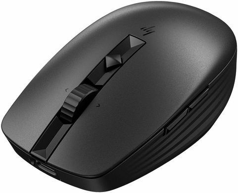 Миша HP 710 Rechargeable Silent USB-A, Black 6E6F2AA фото