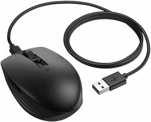 Миша HP 710 Rechargeable Silent USB-A, Black 6E6F2AA фото