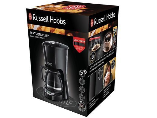 Кавоварка Russell Hobbs Textures Plus+ Black  22620-56 фото
