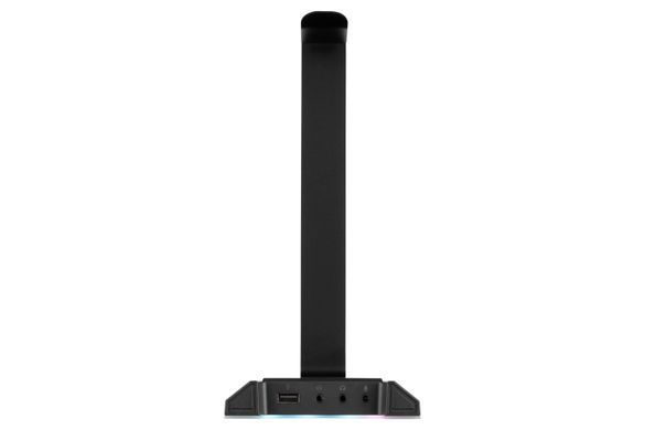 Підставка для гарнітури 2E GAMING GST320 3в1, 7.1, USB-A, 2xUSB-A/3x3.5мм, RGB, 1.5м, чорний (345521) 2E-GST320UB фото