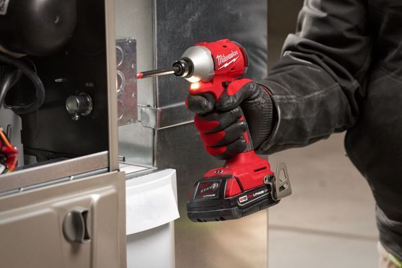 Гвинтокрут акумуляторний 1/4'' HEX MILWAUKEE, M18 BLIDR-0X 4933492842 фото