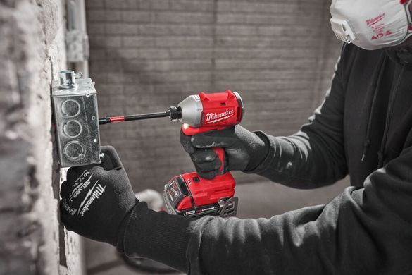Гвинтокрут акумуляторний 1/4'' HEX MILWAUKEE, M18 BLIDR-0X 4933492842 фото
