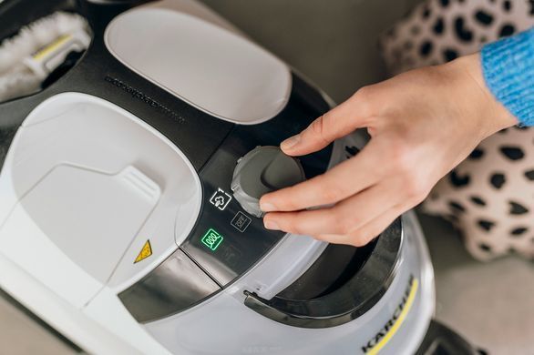 Пароочисник Karcher SC 5&nbsp;EasyFix&nbsp;Iron, 2250Вт, 1500мл, 4.2Бар, праска,швабра, білий (386123) 1.512-661.0 фото