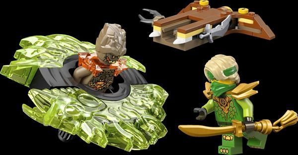 Конструктор LEGO Ninjago Ллойд проти спінера земельного монстра 52 Деталі (71850) dt_186585 фото