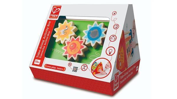 Деревянный бизибокс Hape 5 в 1 (E0434) dt_12129 фото