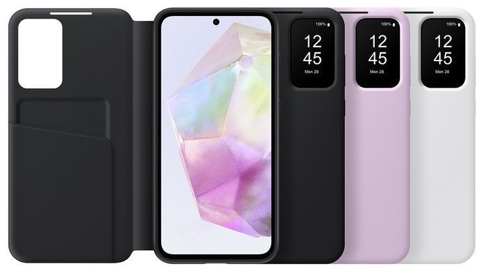 Чехол для смартф. SAMSUNG для A35 Smart View Wallet Case EF-ZA356CWEGWW / White EF-ZA356CWEGWW фото