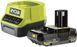 Ryobi Набір акумулятора та зарядного пристрою ONE+ RC18120-120C 18В 1х2А&middot;год ЗП 2А (350558)