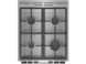 Gorenje Плита комби, 70л, 50x60см, дисплей, чугун, нерж GKS5C70HXF