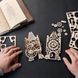 Деревянный механический 3D конструктор Ugears Старая часовая башня (70169) dt_93635