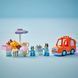 Конструктор LEGO DUPLO Bluey Путешествие с мороженым вместе с Блуи 22 детали (10458)
