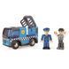 Іграшковий поліцейський автомобіль Hape з фігурками (E3738) dt_12343