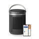 Philips Тепловентилятор Series 3000, 20м2, 2000Вт, електр. упр-ння, керамич.нагрів.елемент, Wi-Fi, темно-сірий (381557)