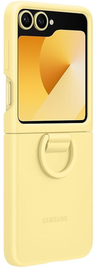 Чохол для смартф. SAMSUNG для Samsung Flip 6 Silicone Case Yellow (EF-PF741TYEGUA) EF-PF741TYEGUA фото
