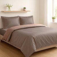 Комплект SOHO Комплект пост.білизни Полуторний Duet 150*200 Beige/Mocha