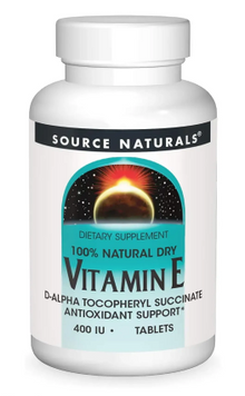 Vitamin E 400 IU D-Alpha Tocopherol - 100 tabs