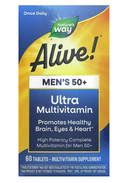 Once Daily Men's 50+ Ultra Multivitamin - 60 tabs